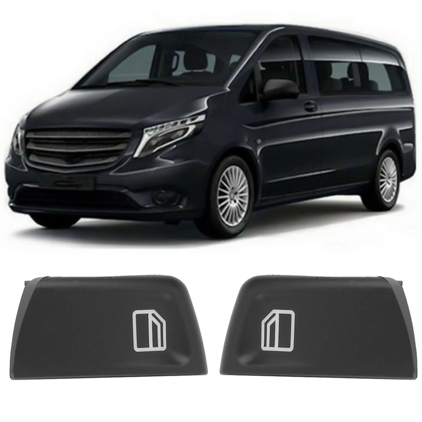 Car Window Switch Button Covers Mercedes Vito Viano W639 Sprinter II