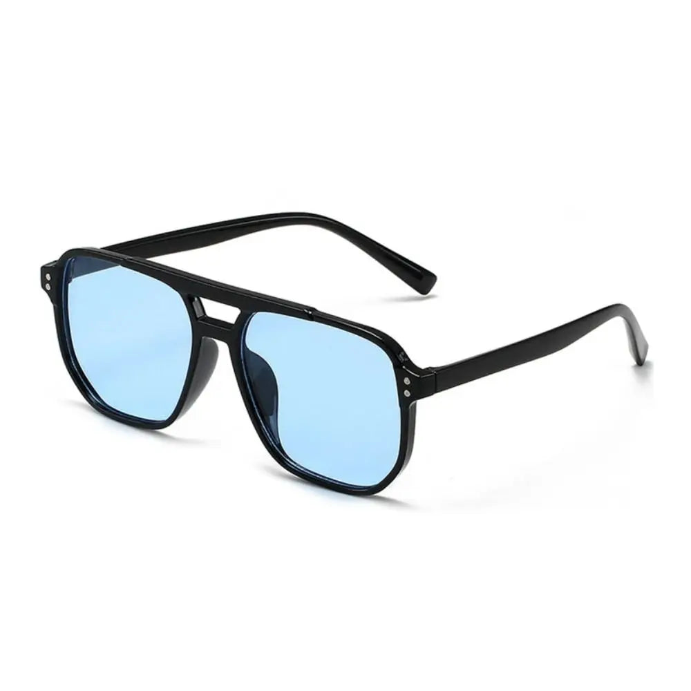 Retro Punk Square Sunglasses – UV400 Shades for Men & Women