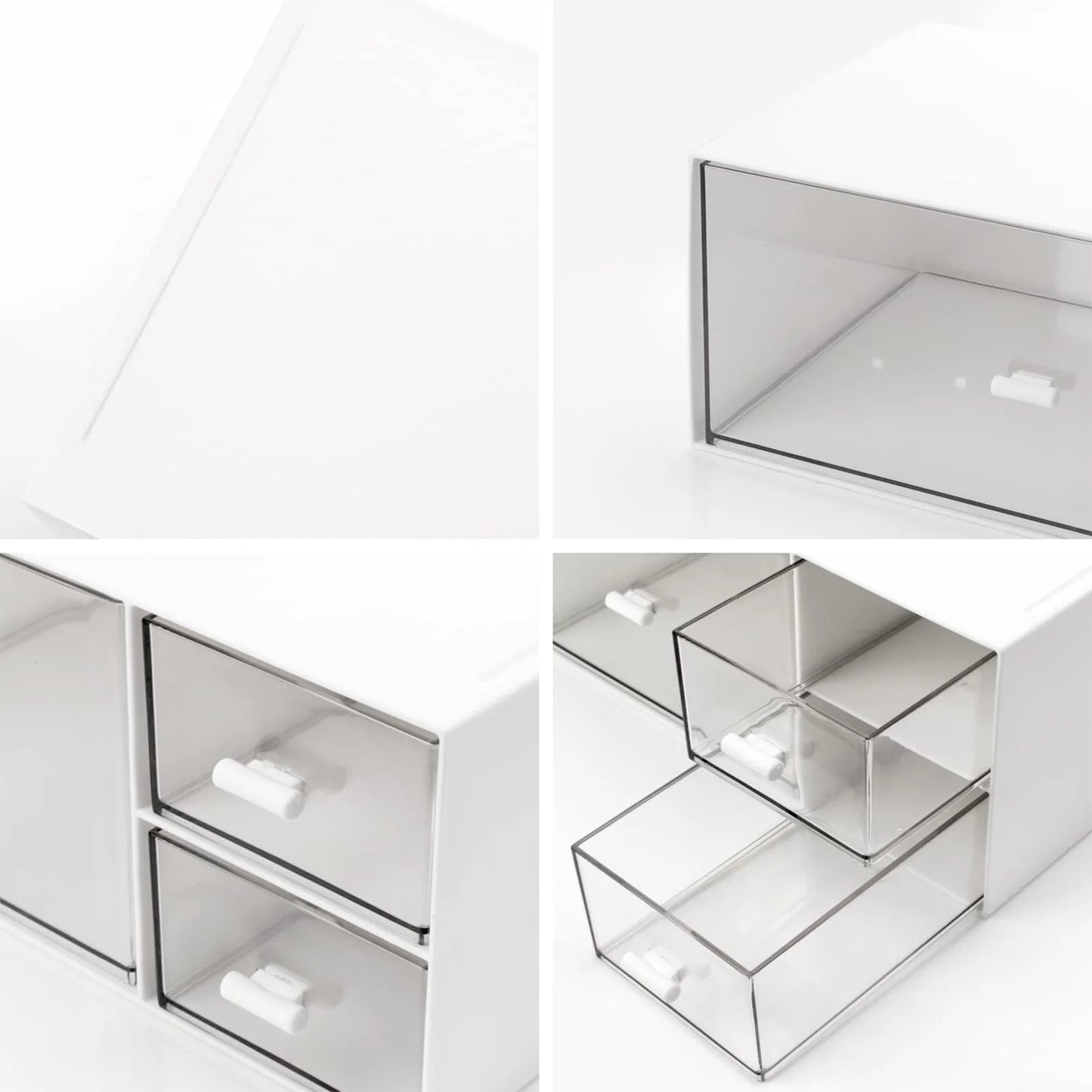 Stackable Drawer Organizer Boxes Space Saving Stackable Drawer Units for Bedroom Dorm Closet Kitchen Peaceful Pleasures Health and Wellness