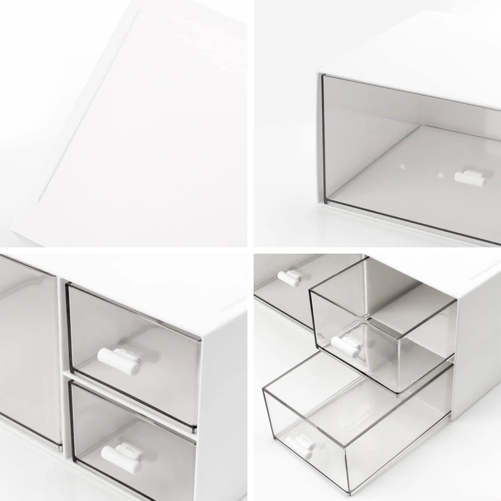 Stackable Drawer Organizer Boxes Space Saving Stackable Drawer Units for Bedroom Dorm Closet Kitchen Peaceful Pleasures Health and Wellness