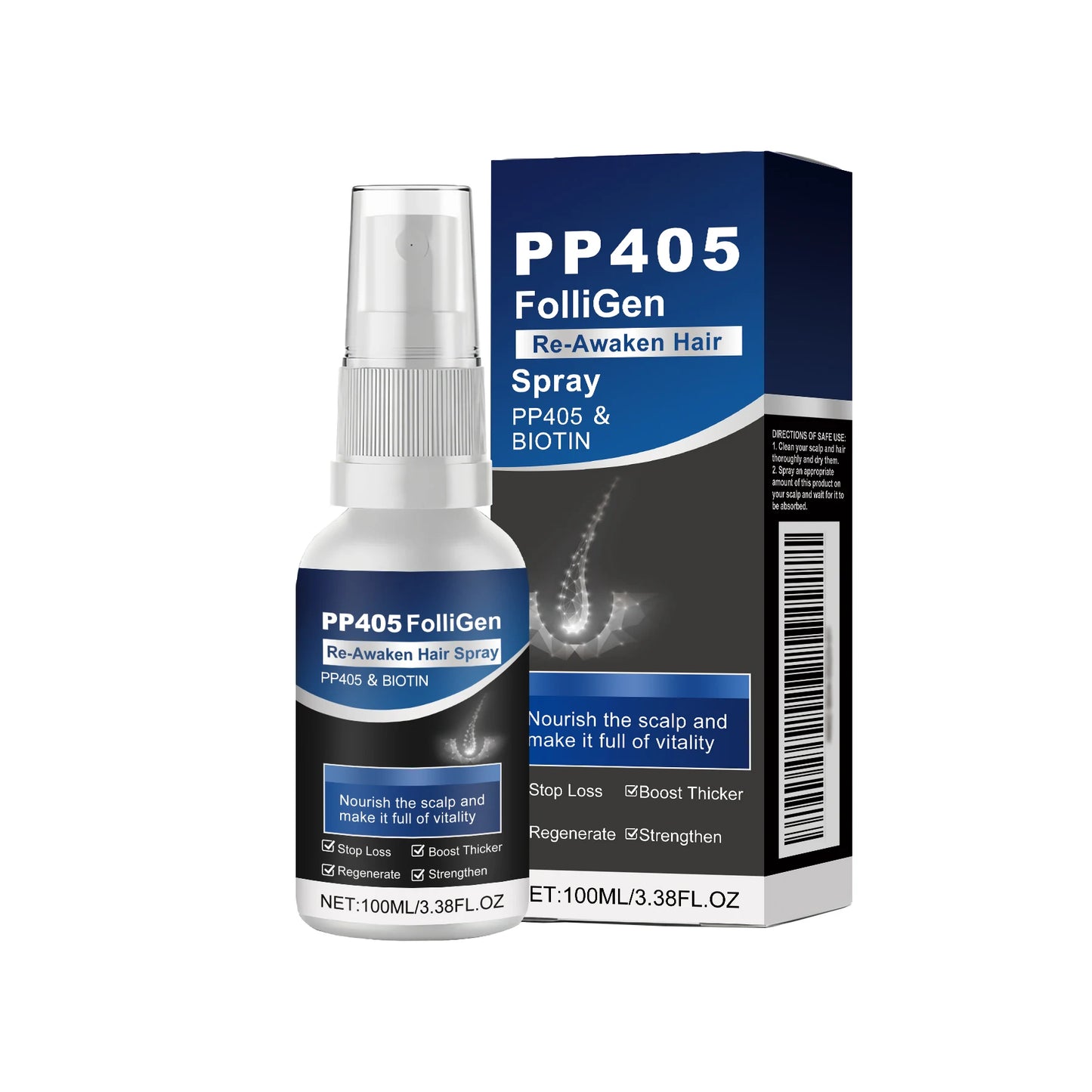 Hair Nourishing Spray – Strengthens Follicles & Adds Shine