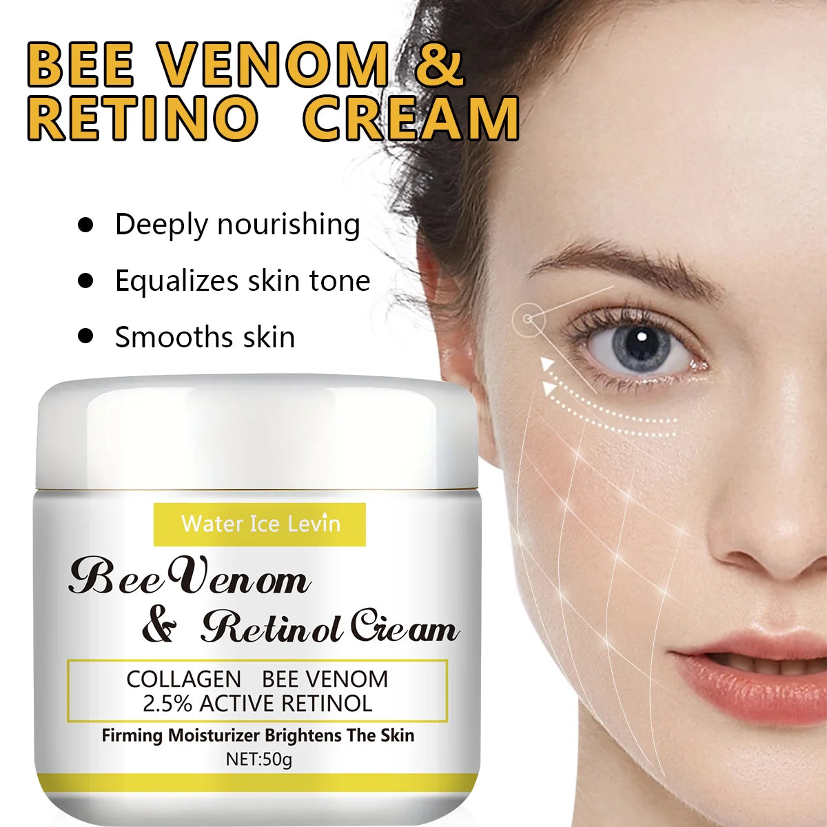 Bee Venom Retinol Cream with Honey – Daily Moisturizer