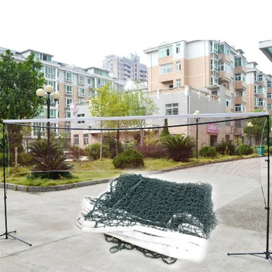 Outdoor Sports Net Set 6.2m x 0.64m Mesh forBadminton Tennis Volleyball Practice Training Net Easy Assembly forGarden Park Beach Peaceful Pleasures Health and Wellness