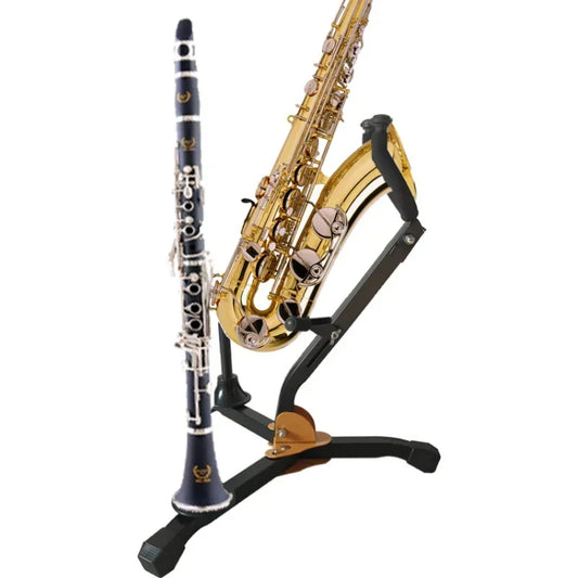Foldable Portable Alto Tenor Saxophone Stand Sax Tripod Holder Peaceful Pleasures Health and Wellness