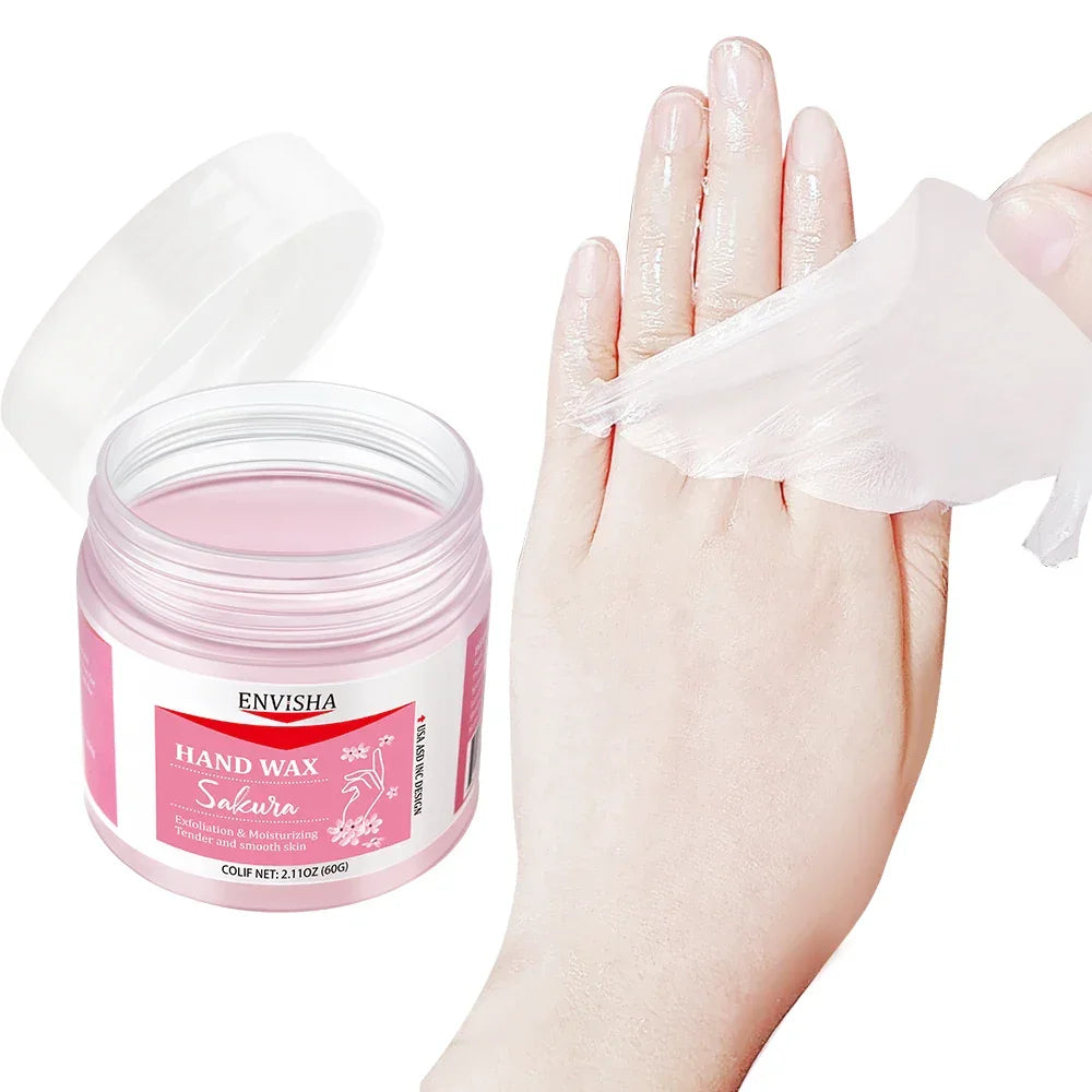 ENVISHA Moisturizing Hand Mask – Sakura & Honey (60g) Hand Mask ENVISHA