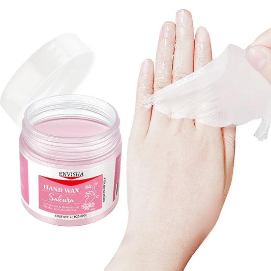 ENVISHA Moisturizing Hand Mask – Sakura & Honey (60g) Hand Mask ENVISHA