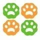 Silicone Stickers for Clothing Dust Removal Removes Lint From Clothes Machine Washable for Sticky Pet Hair Laundry Products Home Peaceful Pleasures Health and Wellness 4pcs2
