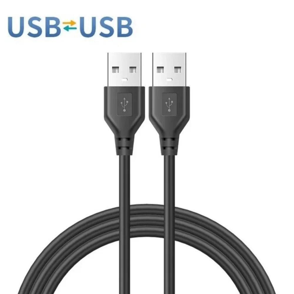 USB 2.0 A Male to A Male Cable 0.5m 1m 1.5m | Data & Charge