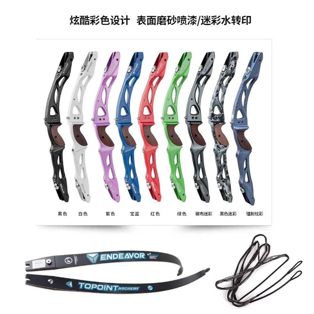 Topoint R10 Recurve Bow Riser Handle ILF Interface High-strength