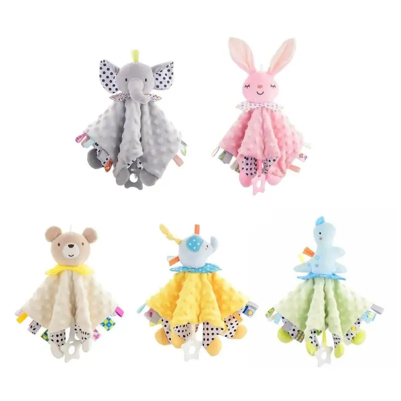 Baby Security Blanket Soothing Toy – Soft & Breathable