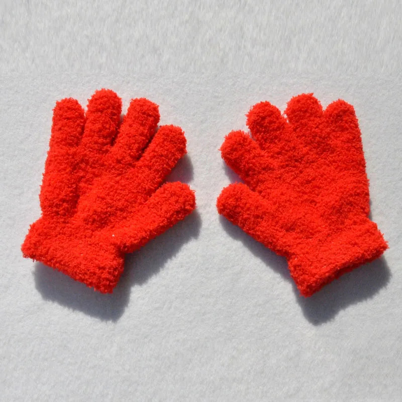 Baby Winter Mittens Plush Fleece Gloves for Toddlers 1-4Y