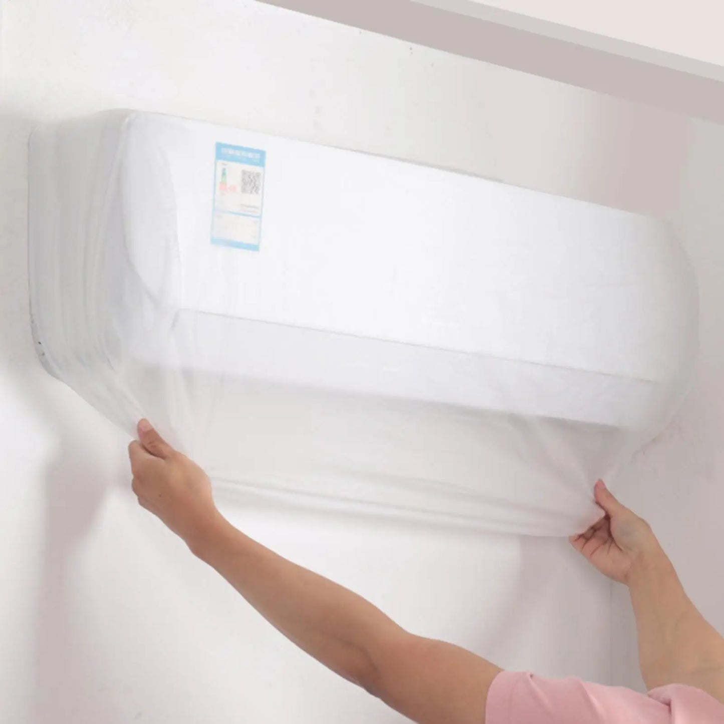 All-Inclusive Wall Air Conditioner Dust Cover Wear-Resistant Protective Cover Air Conditioner Protection Cover for Home Indoor Peaceful Pleasures Health and Wellness