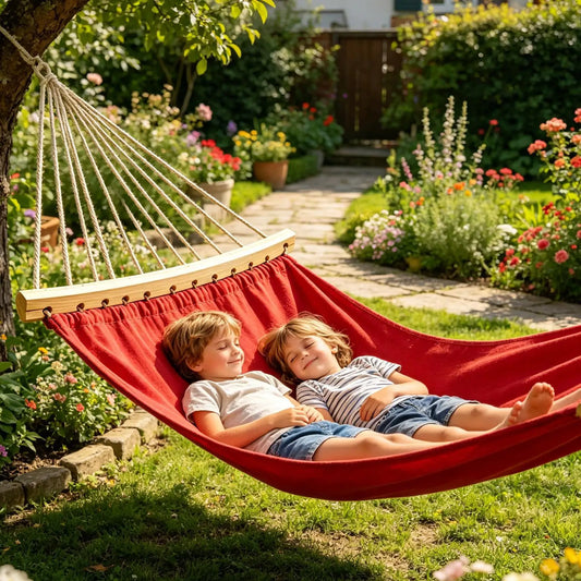 Wooden Hammock Spreader Bar Set – 2 Piece Portable Detachable Hammock Spreader Bar Peaceful Pleasures Health and Wellness