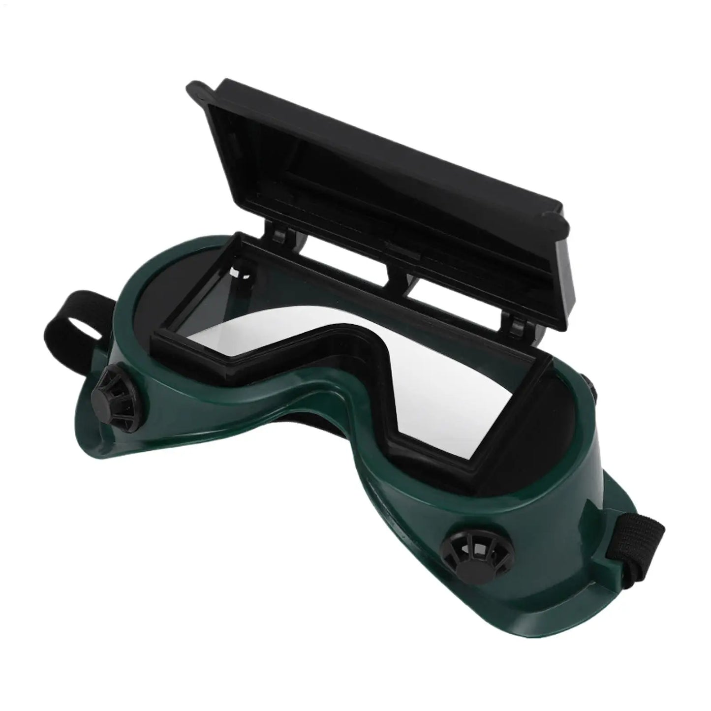 Flip-Up Welding Goggles | Anti-Glare Safety Grinding Glasses