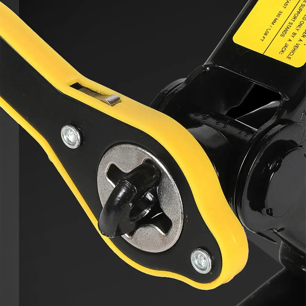 Heavy Duty Ratchet Jack Wrench – Extended Handle Scissor Jack