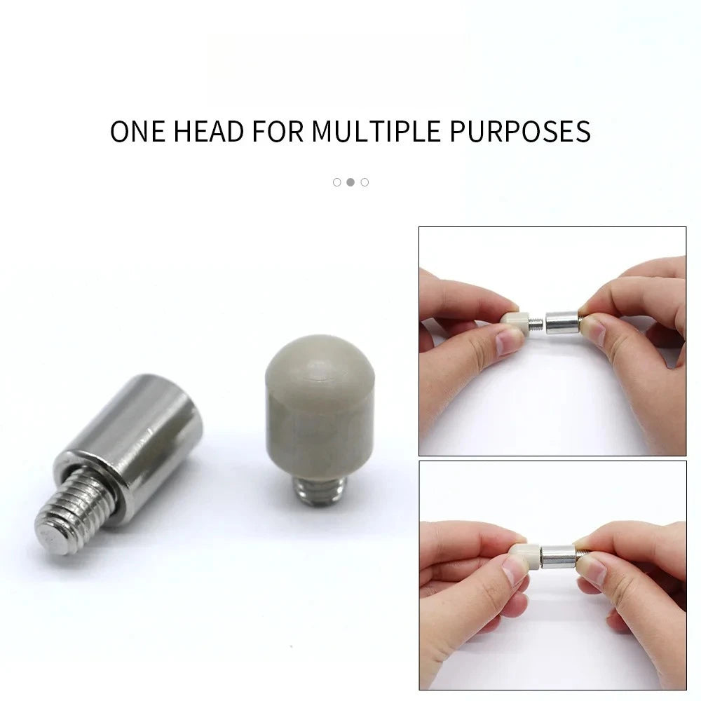 4Pcs Traceless Car Dent Repair Tool Pen Shape Anti-slip Removable Auto Body Dent Puller Kit Peaceful Pleasures Health and Wellness