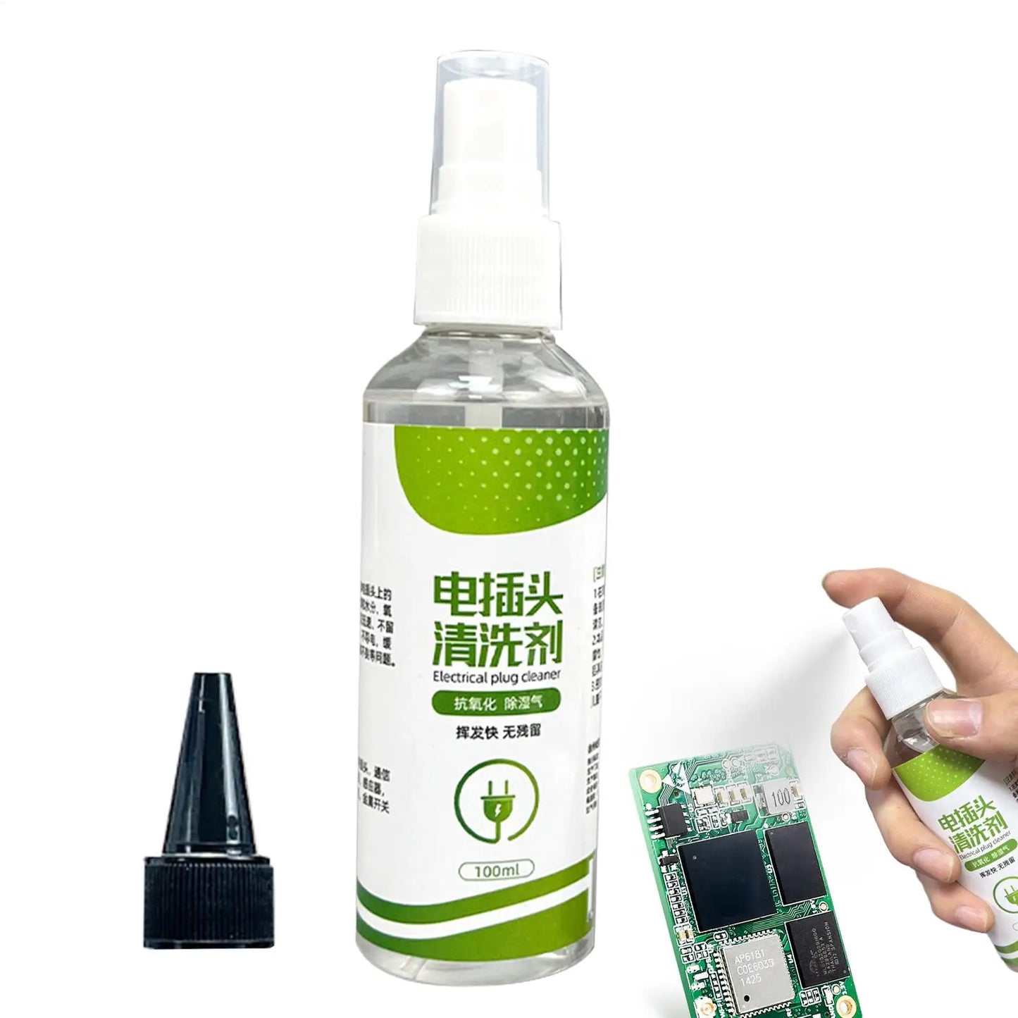 100ml Electrical Contact Cleaner Spray | Fast-Drying Degreaser