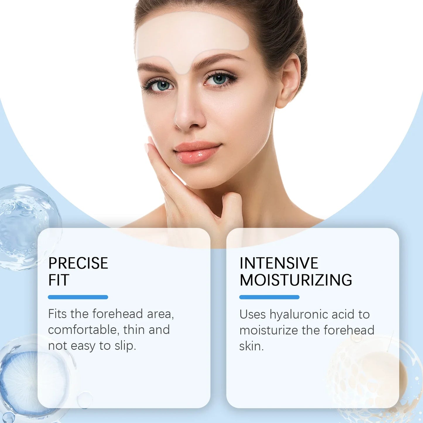 Jaysuing Collagen Anti-Wrinkle Forehead Patch – 5 or 10 Pack