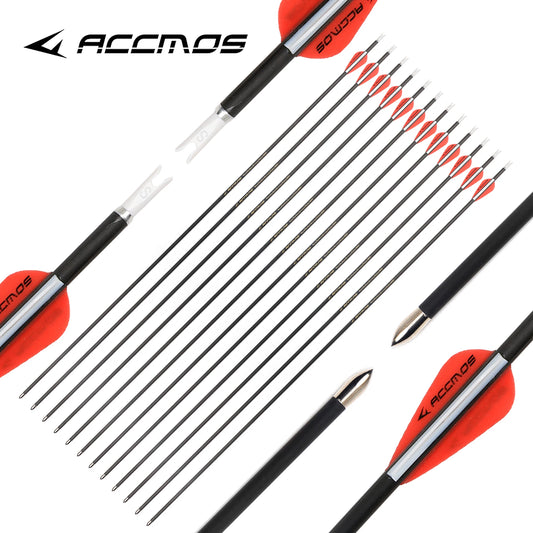 12-24ps ID Pure Carbon Arrow Spine 250 300 350 500 600 700 800 900 Peaceful Pleasures Health and Wellness sp500 32in 12p