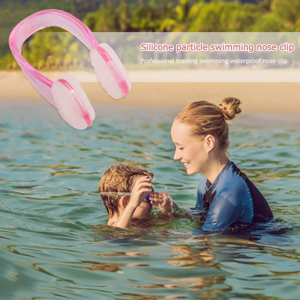 Silicone Swimming Nose Clip – Reusable & Comfortable Fit Peaceful Pleasures Health and Wellness