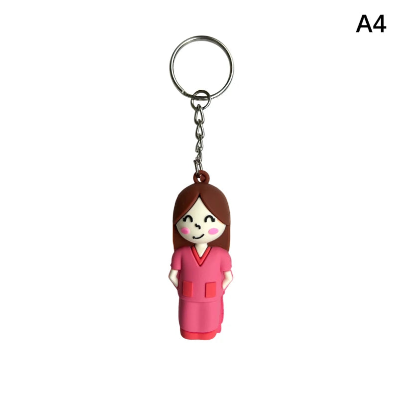 Paw Print Ampoule Bottle Opener Keychain for Nurses & Doctors Medical Keychain Tool Peaceful Pleasures Health and Wellness A4