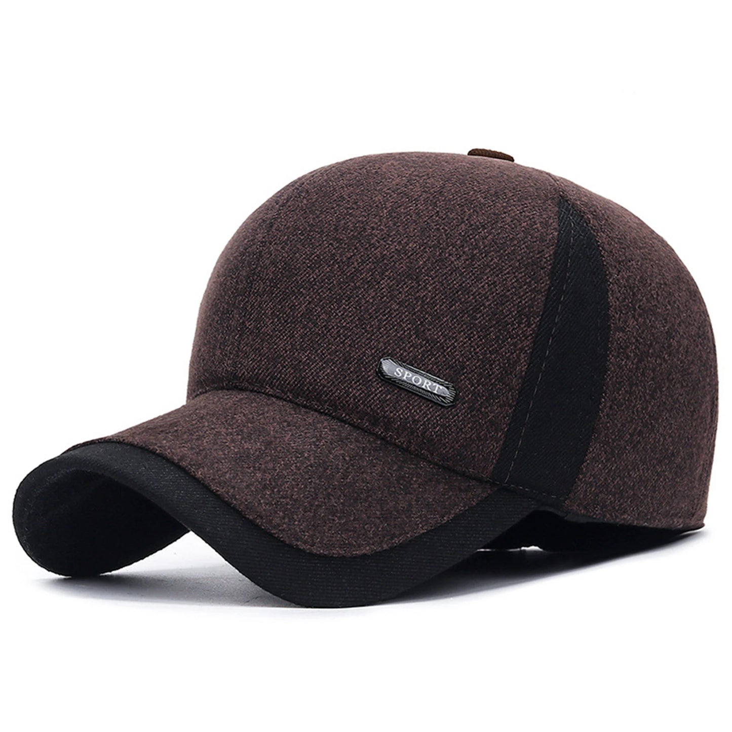 Winter Plush Earflap Hat – Windproof Thermal Cap for Men