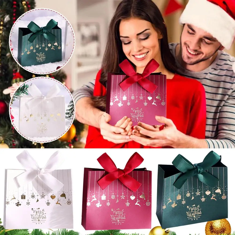 10-Piece Christmas Gift Box Set – Santa Reindeer Candy Boxes