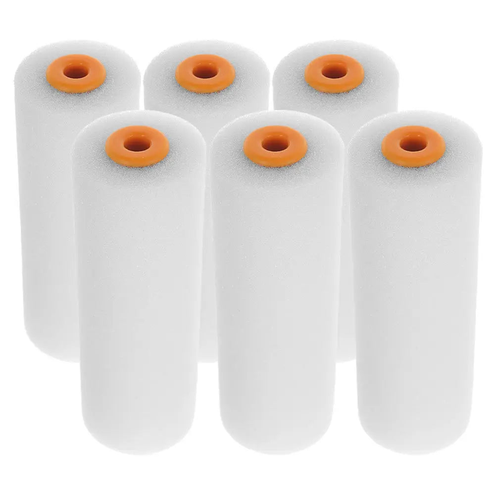 6Pcs Paint Roller Small Size Roller Brush for Detailed Trim Corner Wall Painting House Supplies Paint Rollers Wall Painting Tool Peaceful Pleasures Health and Wellness