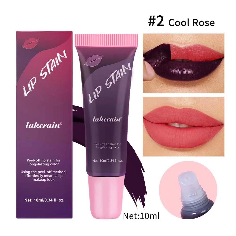 Waterproof Peel Off Lip Stain Tattoo Tint Long Lasting Matte Lip Gloss Lipstick Cosmetics Matte Peaceful Pleasures Health and Wellness 2
