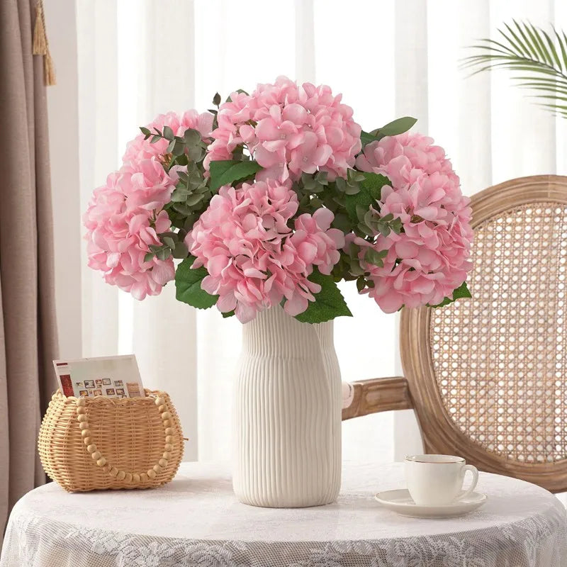 Silk Hydrangea Artificial Bouquet | Wedding & Home Decor