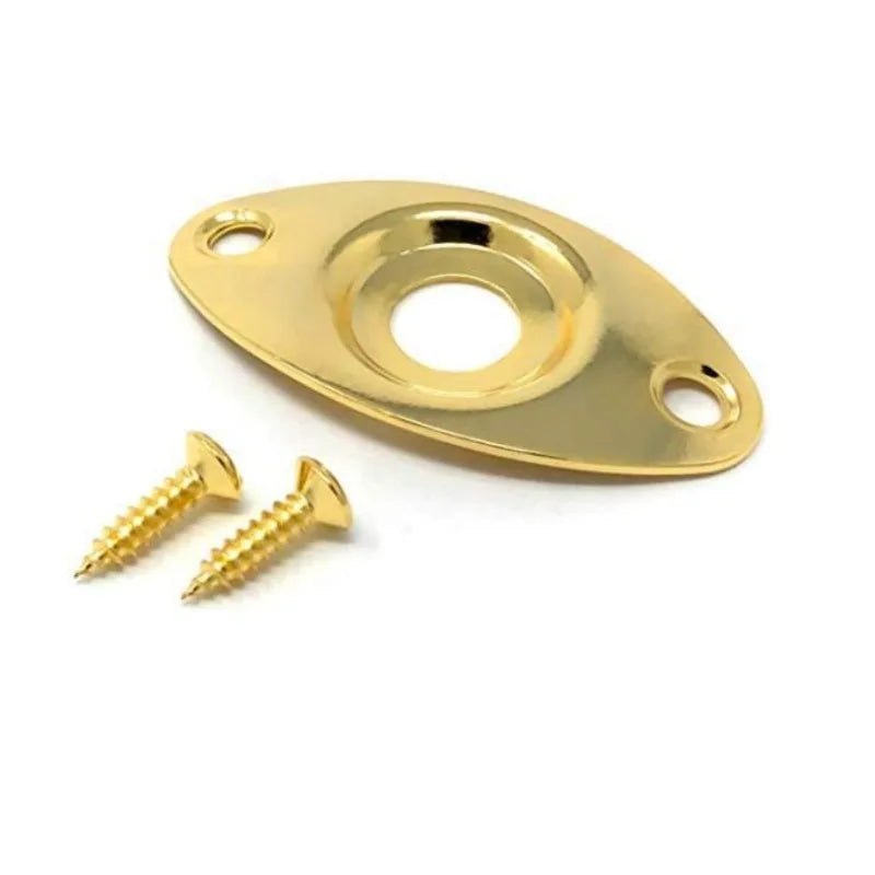 Electric Guitar Bass DIY Accessories Cat Eye Jack Iron Sheet Socket