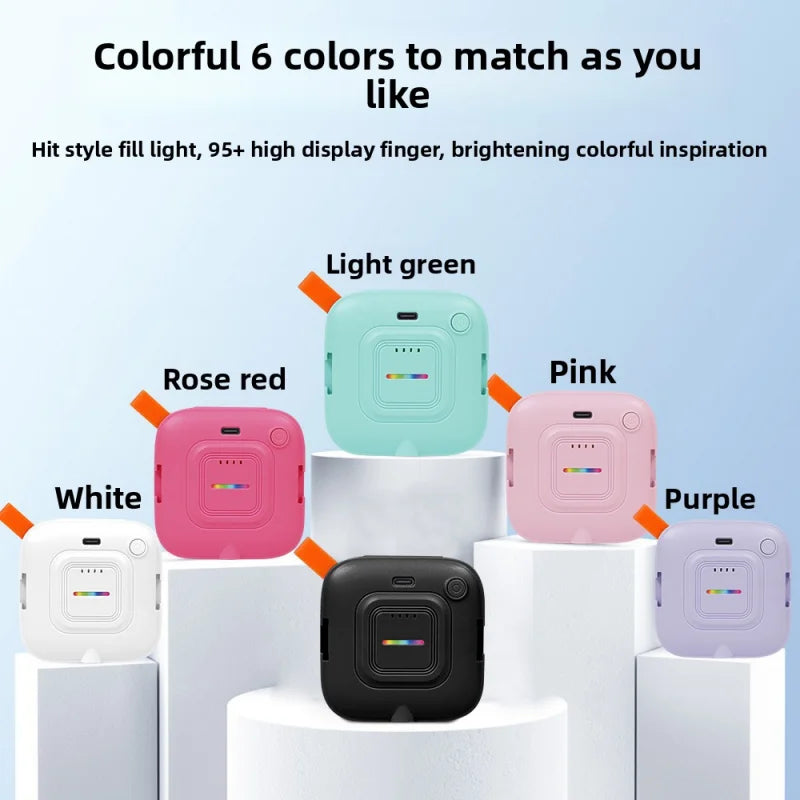 SHINEKNOT Mini LED Selfie Fill Light | Rechargeable Pocket Lamp