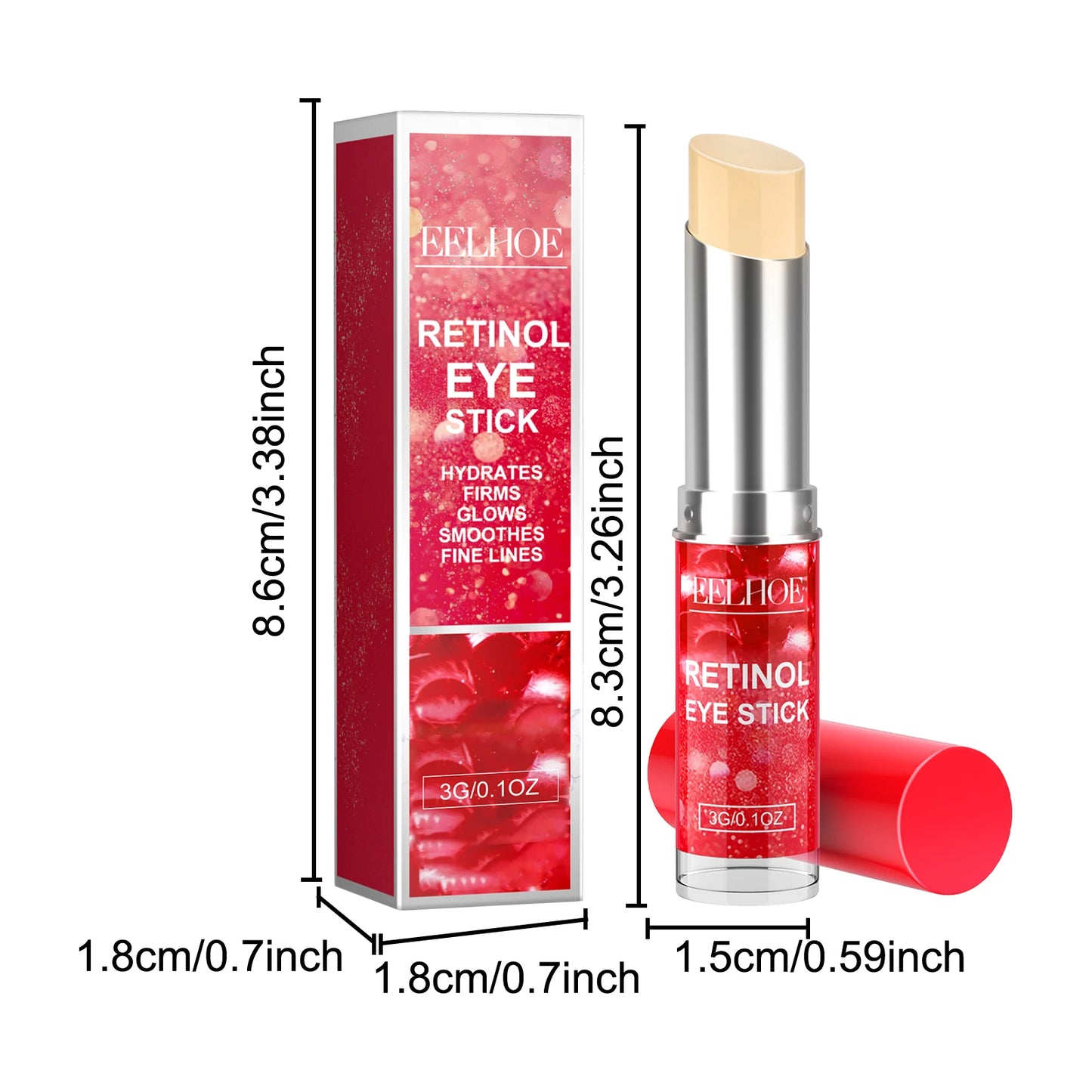 Retinol Eye Stick – Dark Circles, Fine Lines & Firming Cream