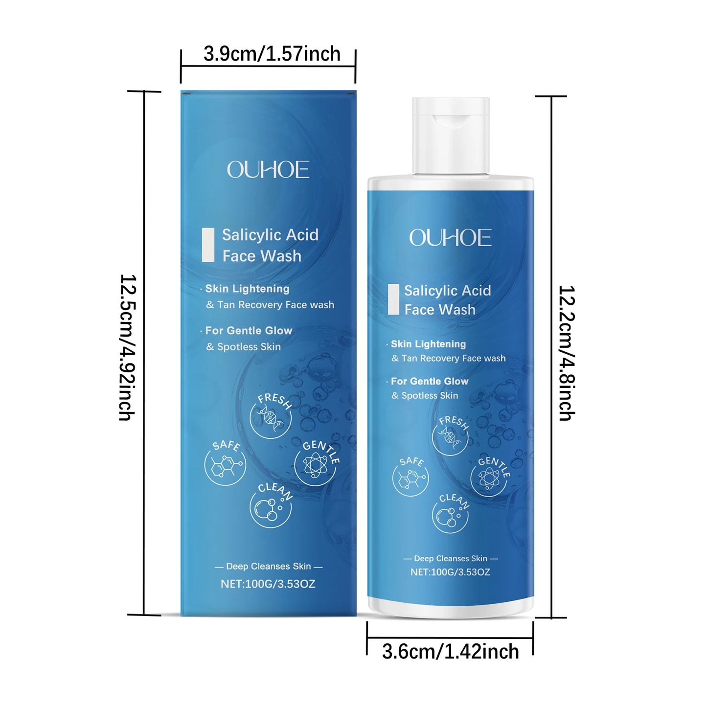 Salicylic Acid Face Wash – Acne & Oil Control Cleanser 100g