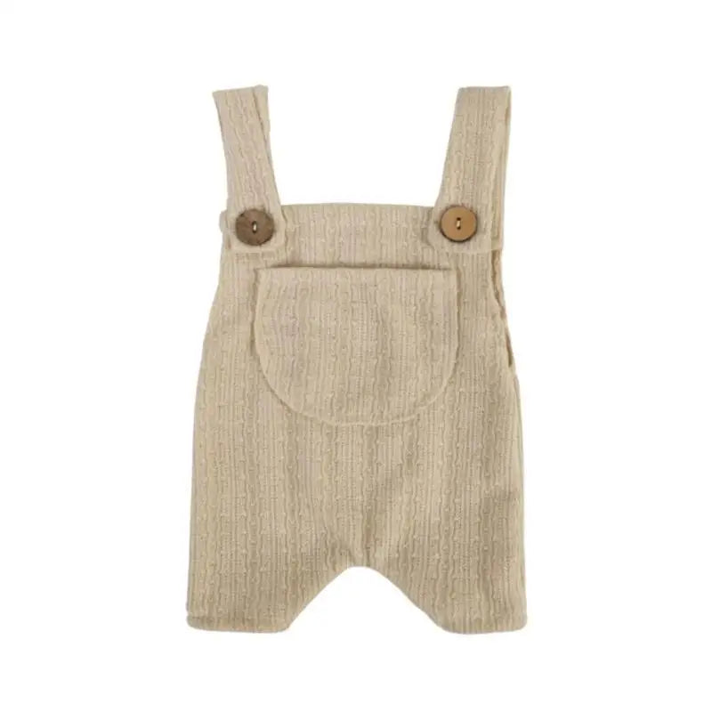 Newborn Suspender Romper Photo Prop | Baby Shower Gift 0-1M