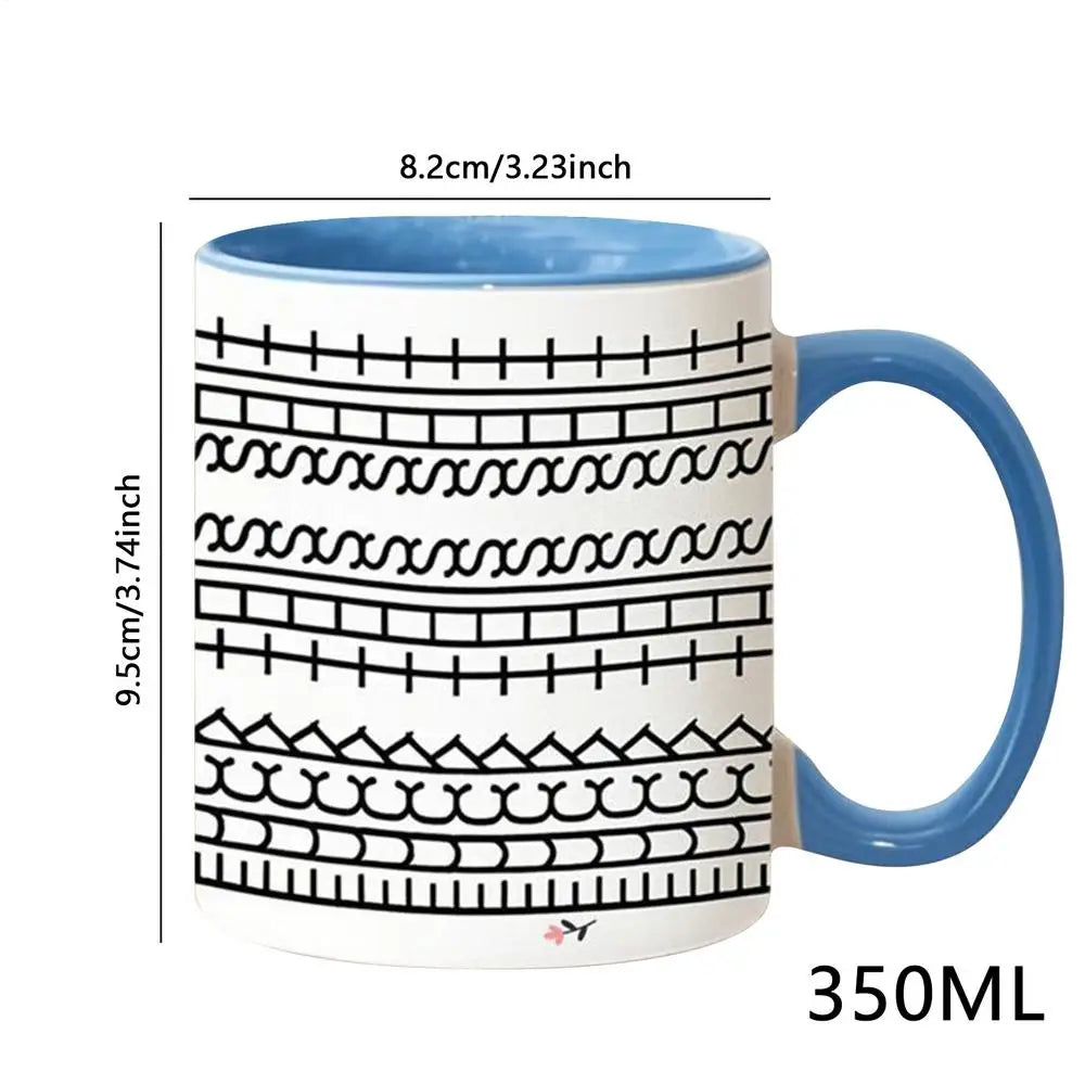 Hidden Message Ceramic Coffee Mug | Microwave-Safe Gift