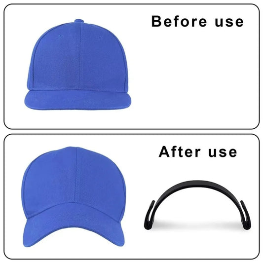 Durable Plastic Hat Brim Bender Curving Band Adjustable Hat Brim Shaper Cap Shaper Tool Baseball Caps Shaper Visor Shaping Peaceful Pleasures Health and Wellness