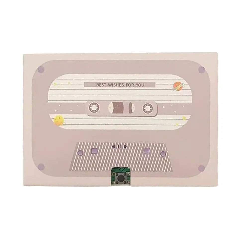 Personalized Voice Recordable Greeting Card for Keepsakes Peaceful Pleasures Health and Wellness D