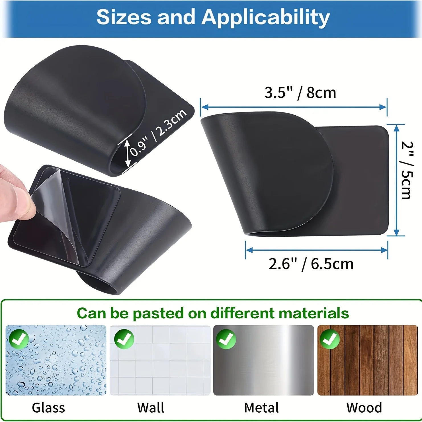 1/3/6Pairs Pot Lid Holder Wall-Mounted Hanging for Pan Pot Cover Rack Kitchen Organizer Plastic Kitchen Storage Rack Peaceful Pleasures Health and Wellness