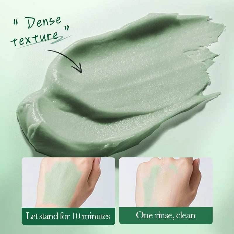 Mugwort Clay Stick Anti-Acne Clay Mask for Clean Pores and Blackheads Improve Acne Prone Skin 40g Peaceful Pleasures Health and Wellness