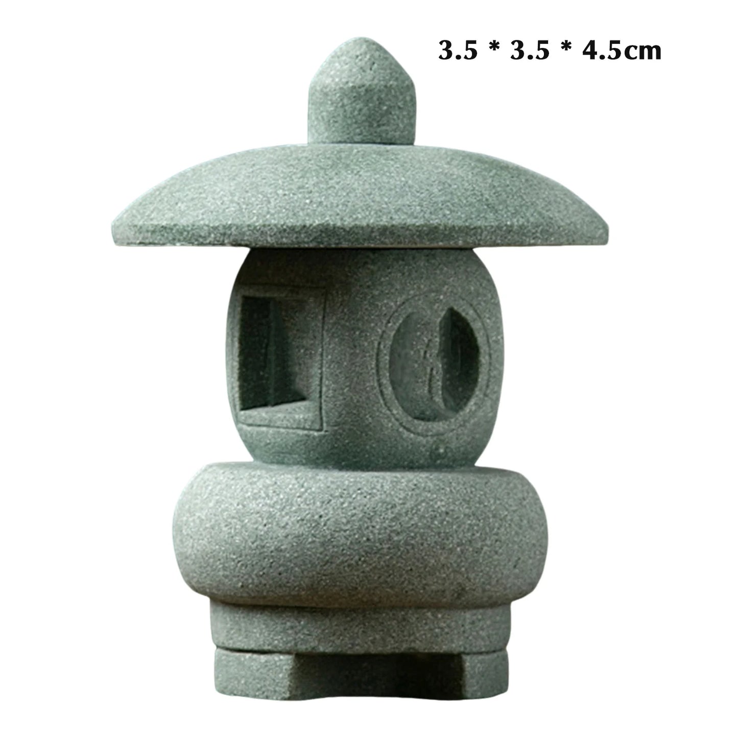 Lantern Garden Statue Table Art Home Room Decoration for Plant Pot Home Garden Yard Peaceful Pleasures Health and Wellness