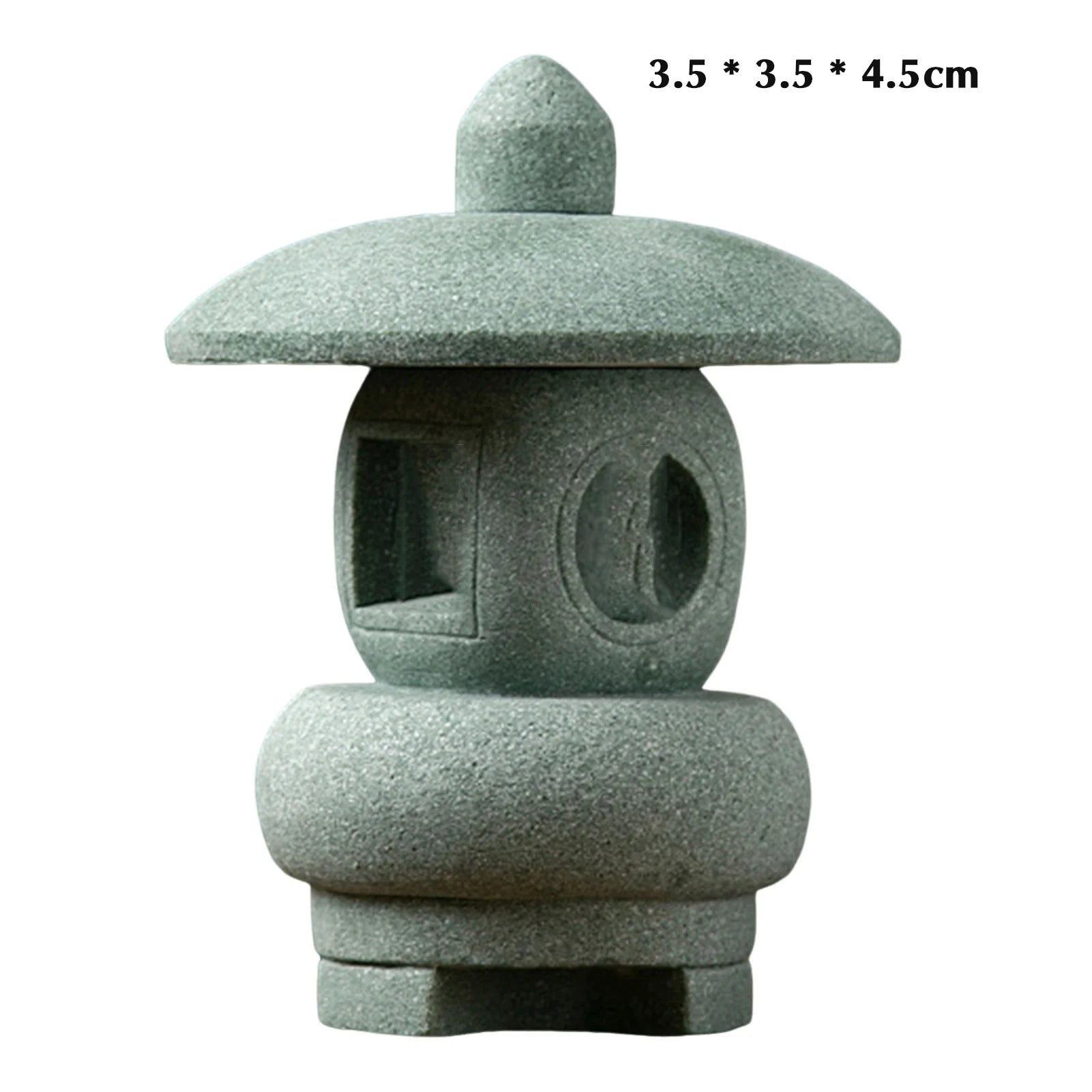 Lantern Garden Statue Table Art Home Room Decoration for Plant Pot Home Garden Yard Peaceful Pleasures Health and Wellness