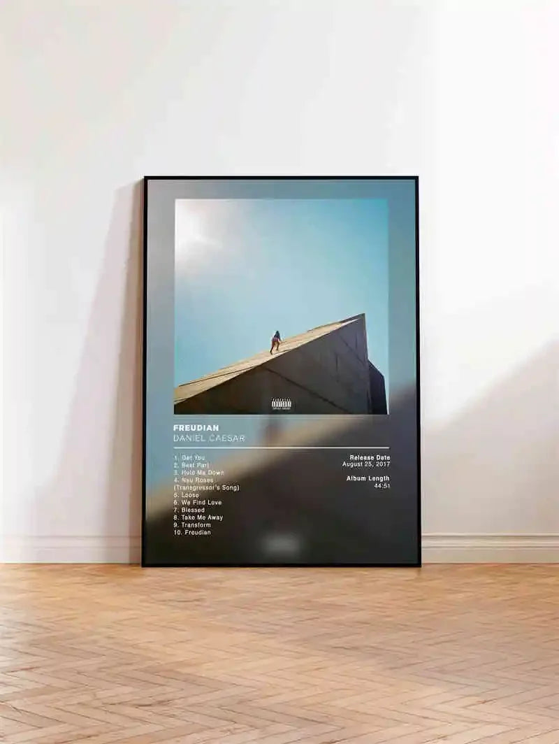 Daniel Caesar Music Album Canvas Poster | Hip Hop Wall Art