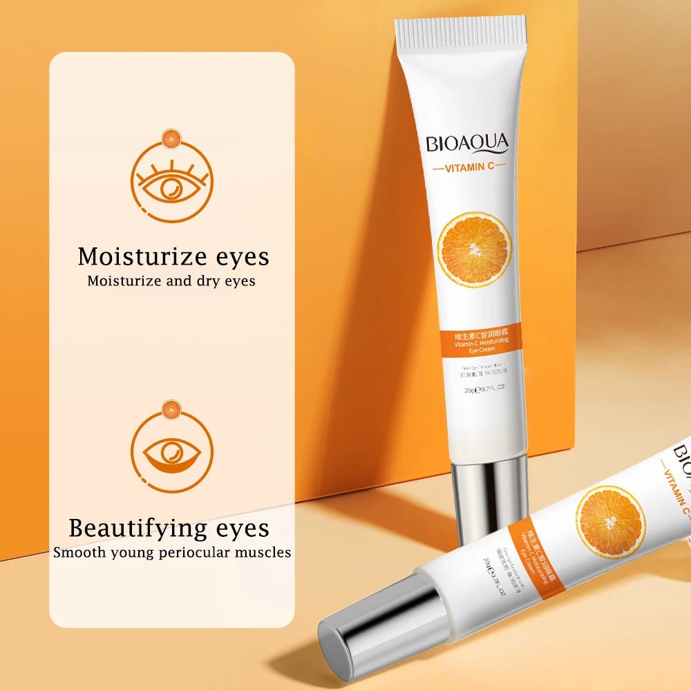 BIOAQUA Vitamin C Eye Cream | Dark Circles & Puffiness