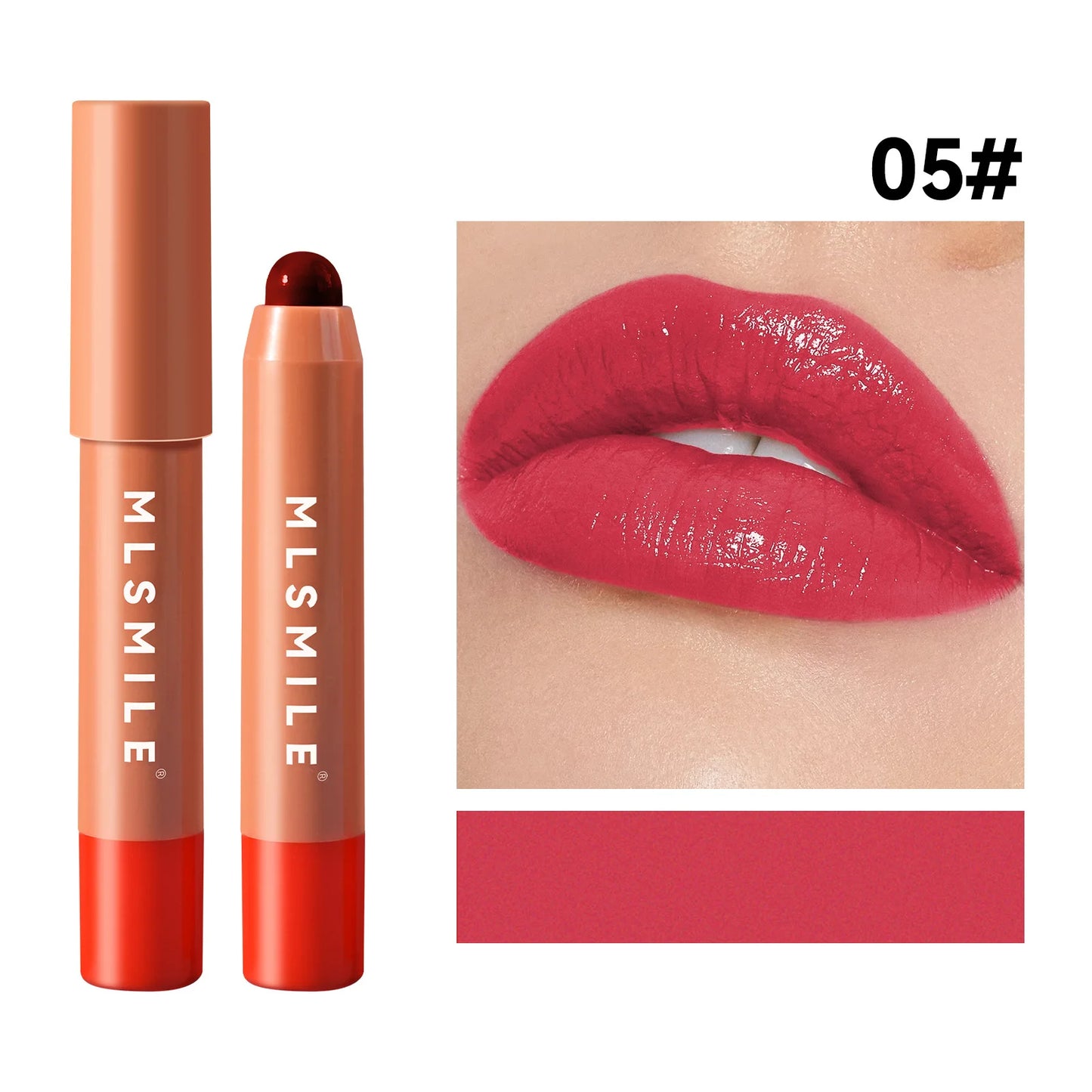 LUXURYTO 6-Color Waterproof Lipstick Pen | Long-Lasting Lip Gloss