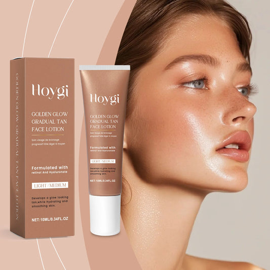 Hoygi Sunless Self-Tanning Lotion | Body Bronzer for Face & Body Self-Tanning Lotion Peaceful Pleasures Health and Wellness