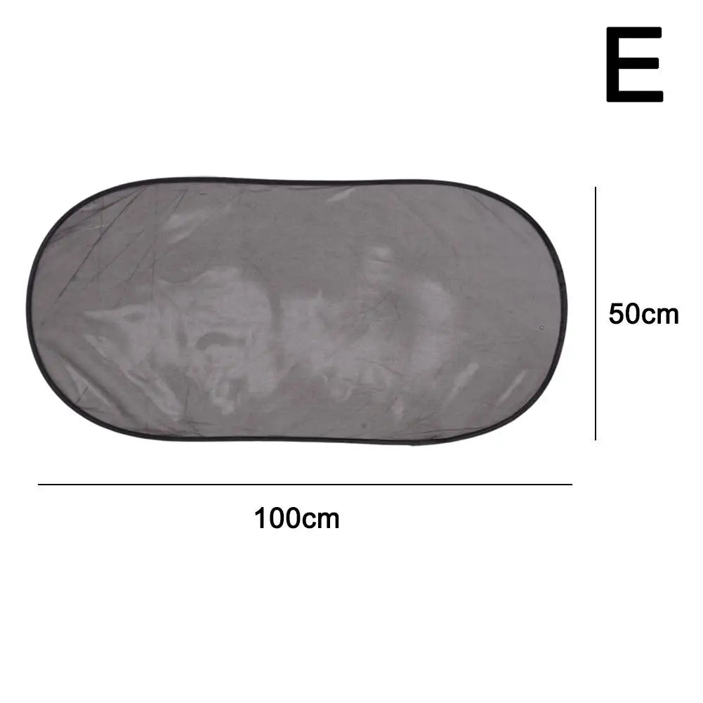 2-Pack Mesh Car Side Window Sun Shades – UV & Heat Blocking