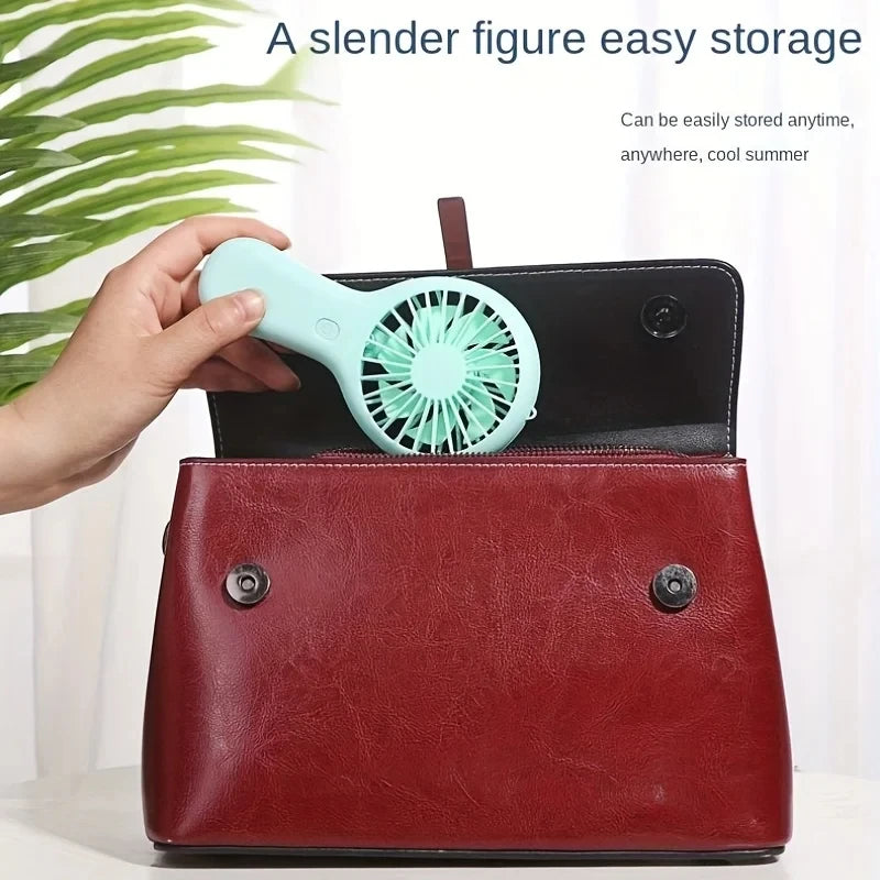 Mini Portable Rechargeable Handheld Fan | USB Travel Cooler