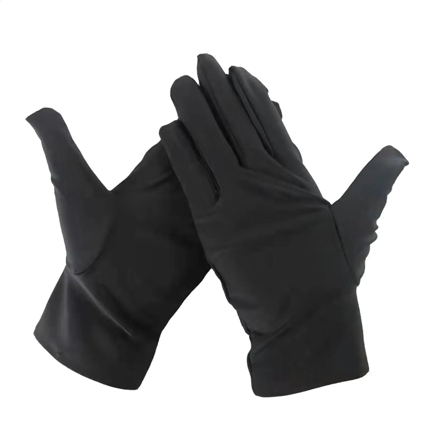 Black Jewelry Inspection Gloves – Fingerprint-Free Wrist Length