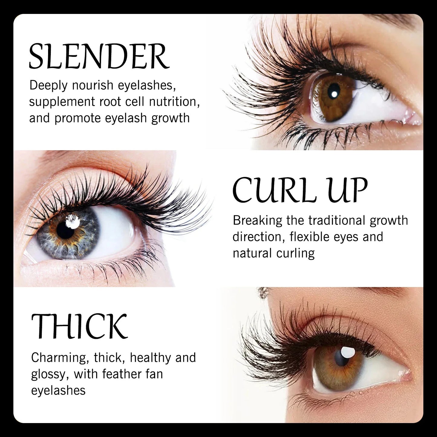 Jaysuing Eyelash Growth Serum – Curling, Lengthening & Thicker